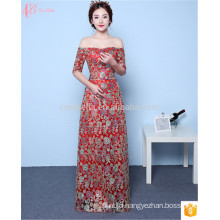 human sexy floral print dress for women prom Guangzhou long evening dresses 2017